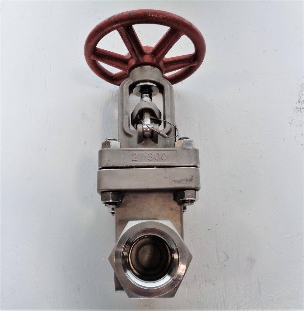 Ladish 2" Threaded 300# CN7M Monel Gate Valve 8363-1151-TT03-A20C